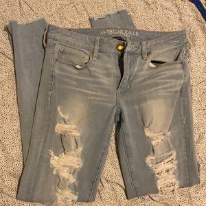 American Eagle Skinny Cropped Jeans